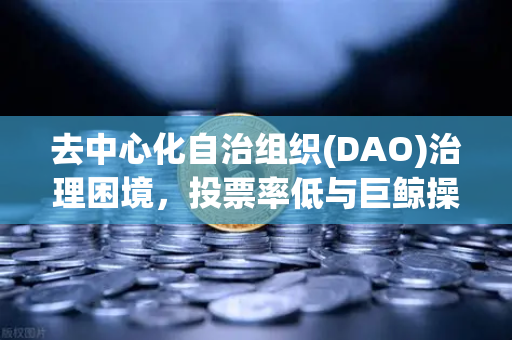 去中心化自治组织(DAO)治理困境，投票率低与巨鲸操纵的解决方案