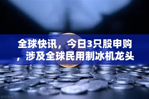 全球快讯，今日3只股申购，涉及全球民用制冰机龙头—投资新机遇解析