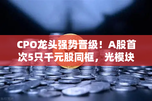 CPO龙头强势晋级！A股首次5只千元股同框，光模块与区块链数据传输迎来历史性共振