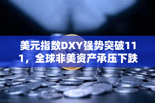 美元指数DXY强势突破111，全球非美资产承压下跌，欧易交易所用户如何应对市场变局？