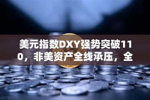美元指数DXY强势突破110，非美资产全线承压，全球金融市场震荡加剧