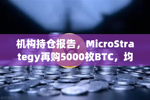 机构持仓报告，MicroStrategy再购5000枚BTC，均价成本上移—解读比特币巨鲸的长期战略