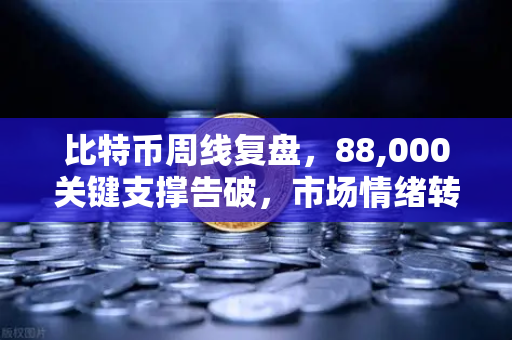比特币周线复盘，88,000关键支撑告破，市场情绪转向悲观，投资者何去何从？
