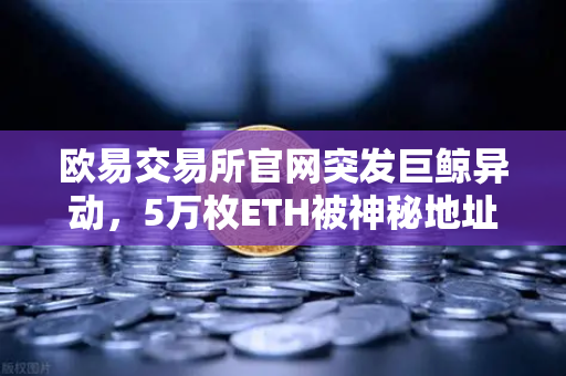欧易交易所官网突发巨鲸异动，5万枚ETH被神秘地址提走