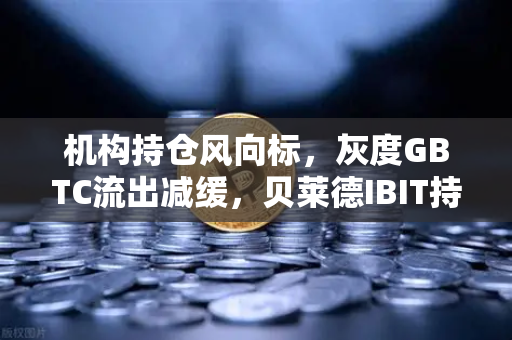 机构持仓风向标，灰度GBTC流出减缓，贝莱德IBIT持续吸金，加密市场迎来新变局