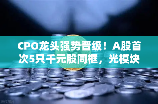 CPO龙头强势晋级！A股首次5只千元股同框，光模块与区块链数据传输技术共振下的投资新机遇