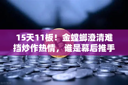 15天11板！金螳螂澄清难挡炒作热情，谁是幕后推手？游资手法解析-第1张图片-欧易交易所
