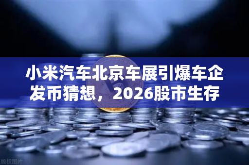 小米汽车北京车展引爆车企发币猜想,2026股市生存法则与欧易交易所的隐秘角色-第1张图片-欧易交易所 小米汽车北京车展引爆车企发币猜想,2026股市生存法则与欧易交易所的隐秘角色-第1张图片-欧易交易所